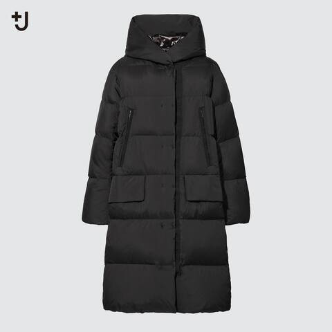 Women +J Down Long Oversized Coat | UNIQLO (UK)