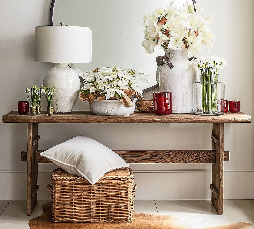 Aubrey Handwoven Lidded Basket | Pottery Barn (US)