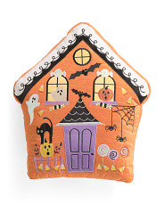17x18 Shaped Spooky House Pillow | Marshalls