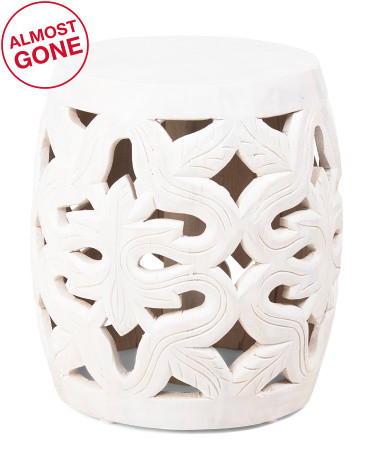 20.5x14 Rimsa Solid Wood Side Table | TJ Maxx