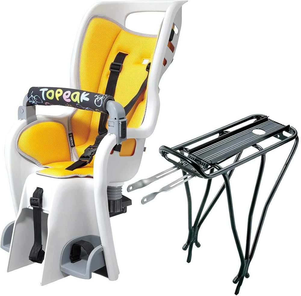 Topeak Babyseat II with Non Disc Rack , Yellow Padding, 15.4 x 32.5 x 19.8 Inch | Amazon (US)