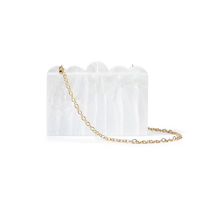 Marble Hardcase Crossbody Bag - Agua Bendita x Target Cream | Target