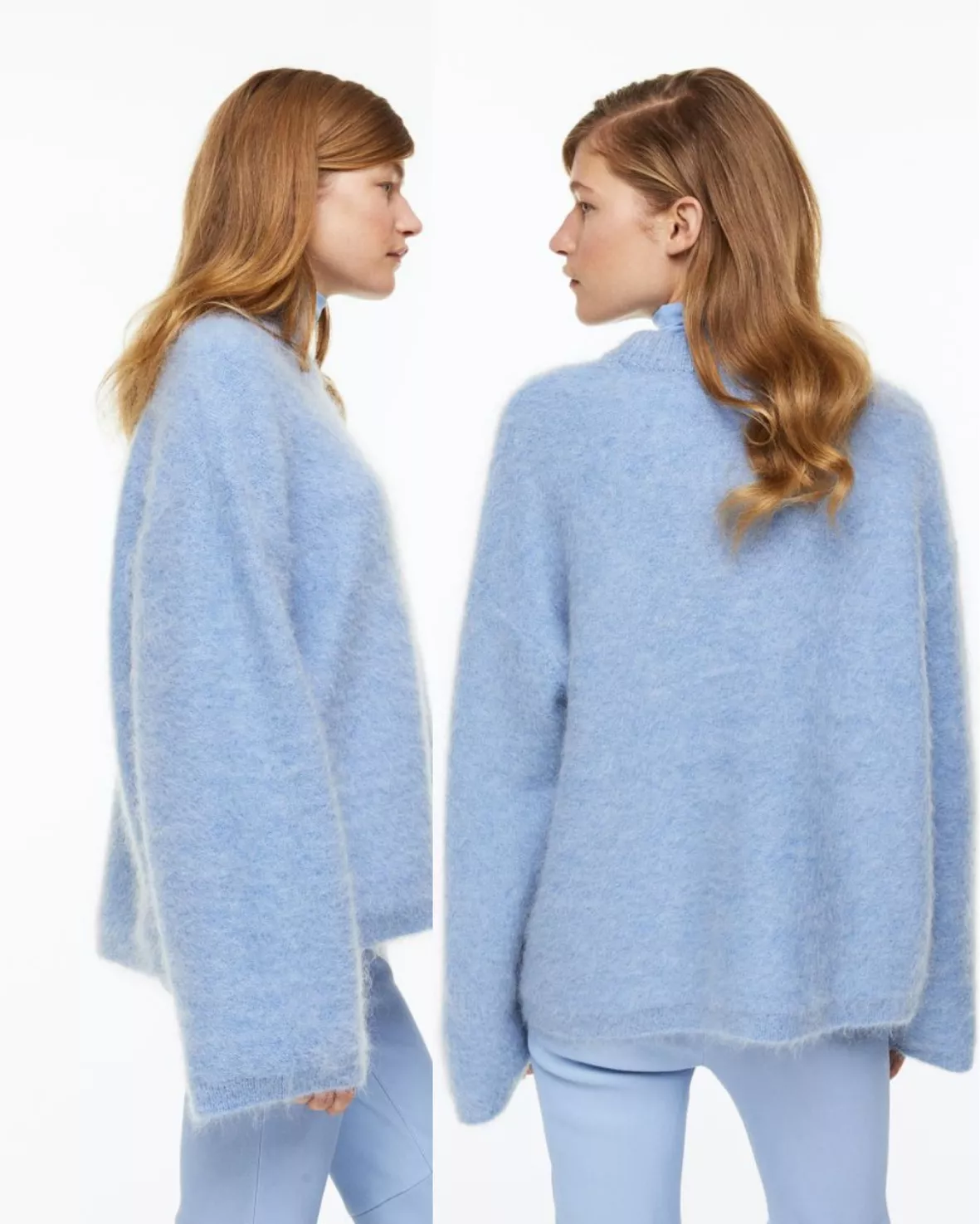 Slit-Cuff Pullover Sweater curated on LTK