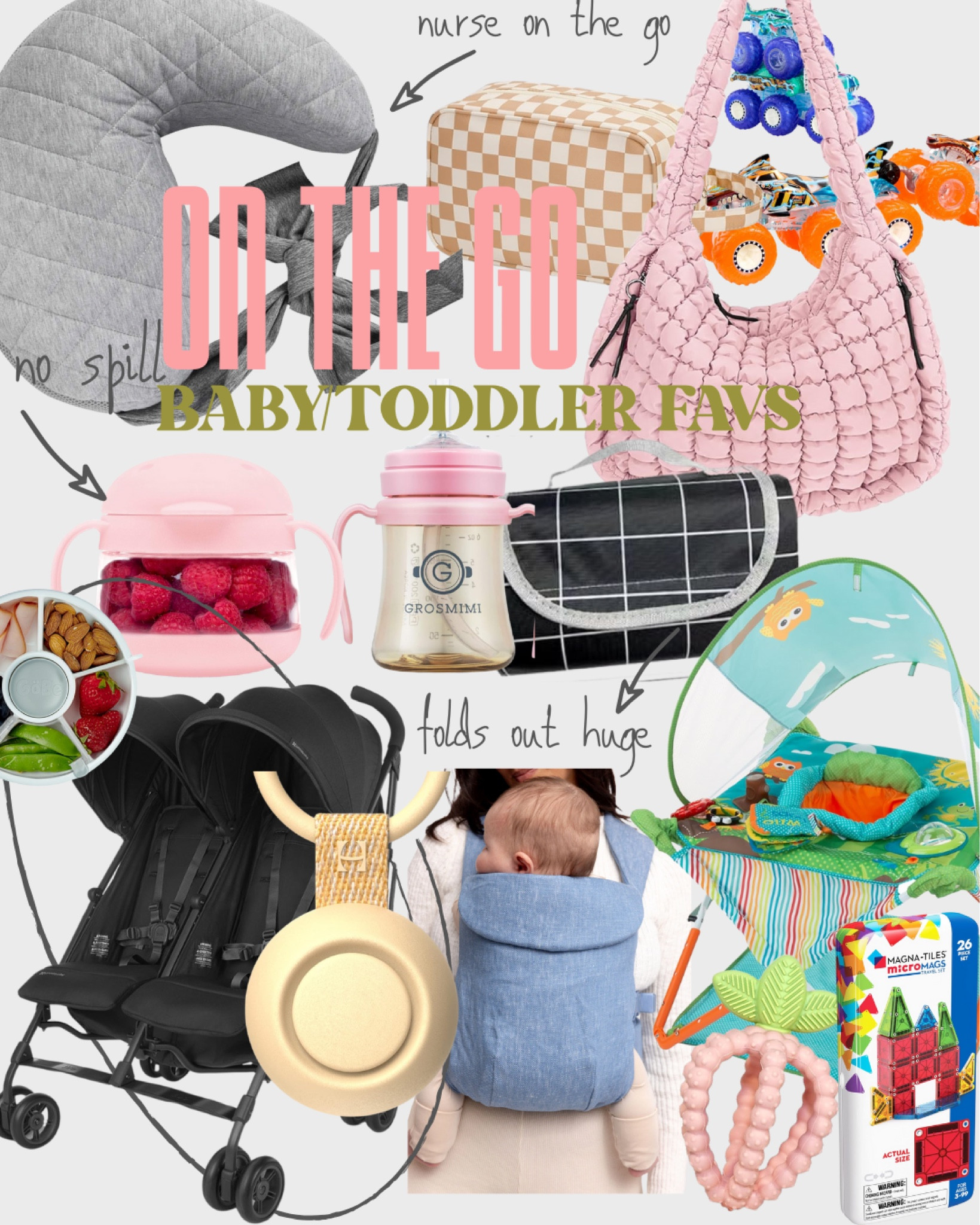 on the go with a baby and toddler? here are some things to have on hand! 



#LTKFamily #LTKKids #LTKBaby