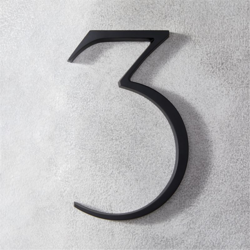 Heymland Modern Black House Number 3 + Reviews | CB2 | CB2