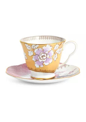 Wedgwood Butterfly Bloom Floral Bouquet Teacup and Saucer Set | Belk