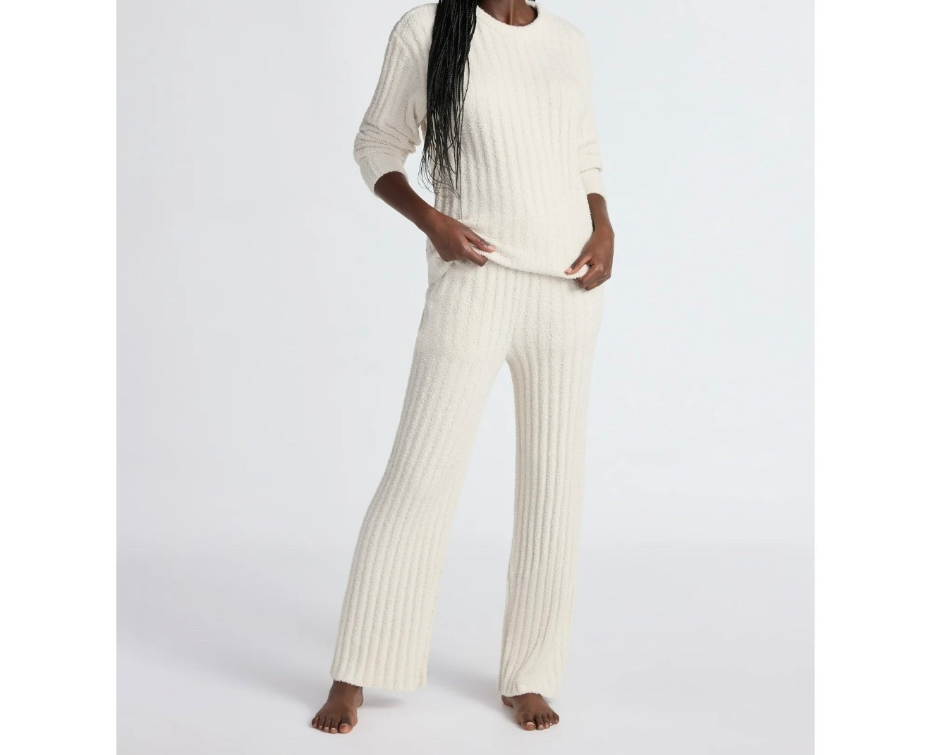 Joyspun Women's Cozy Ribbed Crewneck Top and Wide-Leg Pants Set, 2-Piece, Sizes XS-3X


#LTKActive #LTKSeasonal #LTKHoliday