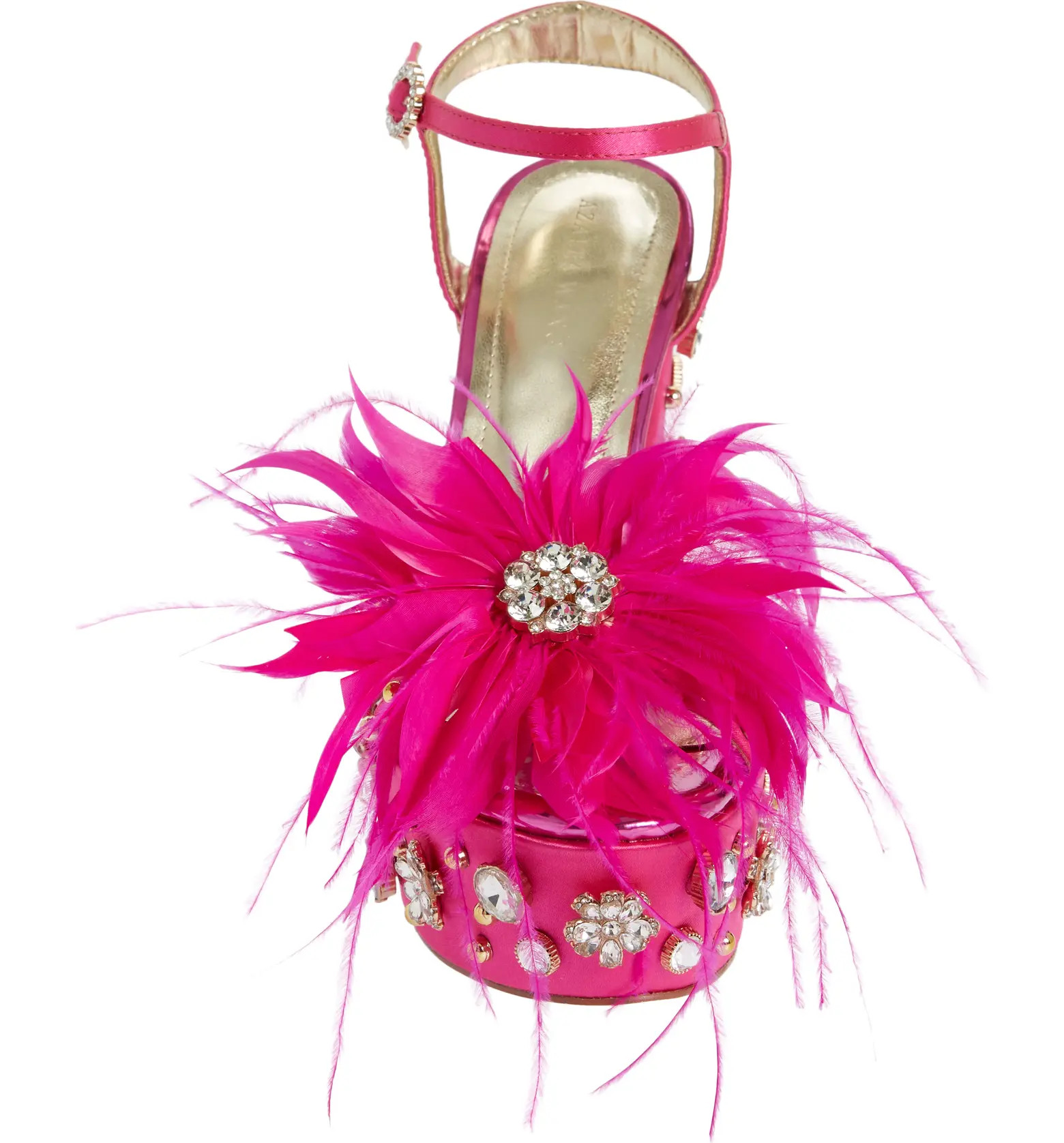 Kiki Feather Embellished Platform Sandal (Women) | Nordstrom