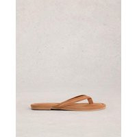 White Stuff Suede Flat Flip Flops Tan | Marks & Spencer (UK)