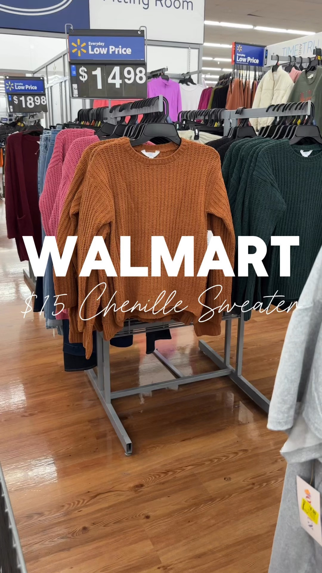 Spotted this adorable $15 chenille sweater at Walmart and I fell in love! So soft and I love the color options! Medium weight and perfect for colder weather! Size up for an oversized fit! 

Follow me for more affordable fashion and Walmart finds!

#walmart #walmartfashion #affordablefashion #fallfashion #fallstyle #sweaterweather #fall

#LTKSeasonal #LTKStyleTip #LTKFindsUnder50