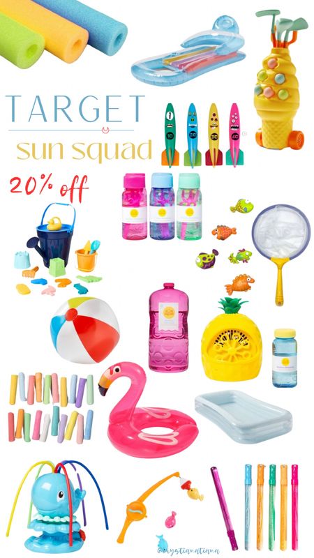 Target: Sun Squad 20 % off ☀️ 










Target, Target Finds, Summer, Summer Fun

#LTKSwim #LTKKids #LTKFamily