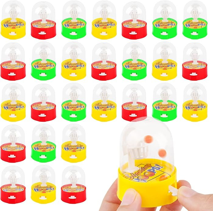 Mini Basketball Games 28pcs Finger Basketball Shooting Games Basketballs Party Favor Toys for Kid... | Amazon (US)