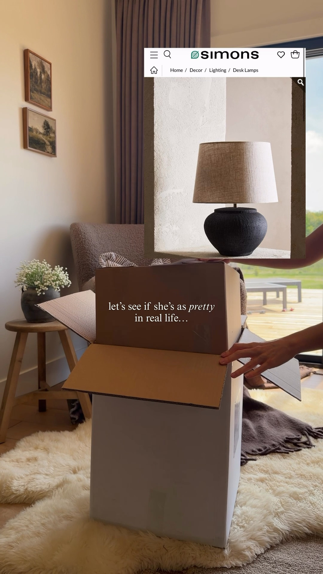 Oh ya… she’s even prettier in real life 😮‍💨

I spotted this lamp at Simon’s and instantly checked out. The linen shade, the texture, the shape… she’s a goodie! 😍

#LTKsale #LTKhome #LTKcanada