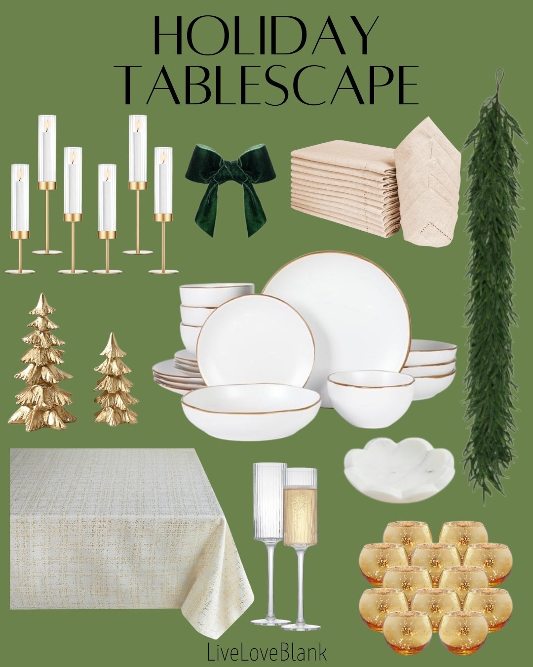 Holiday tablescape
Seasonal decor 
Home decor 
Hostess gifts 

#LTKHome #LTKSeasonal #LTKHoliday
