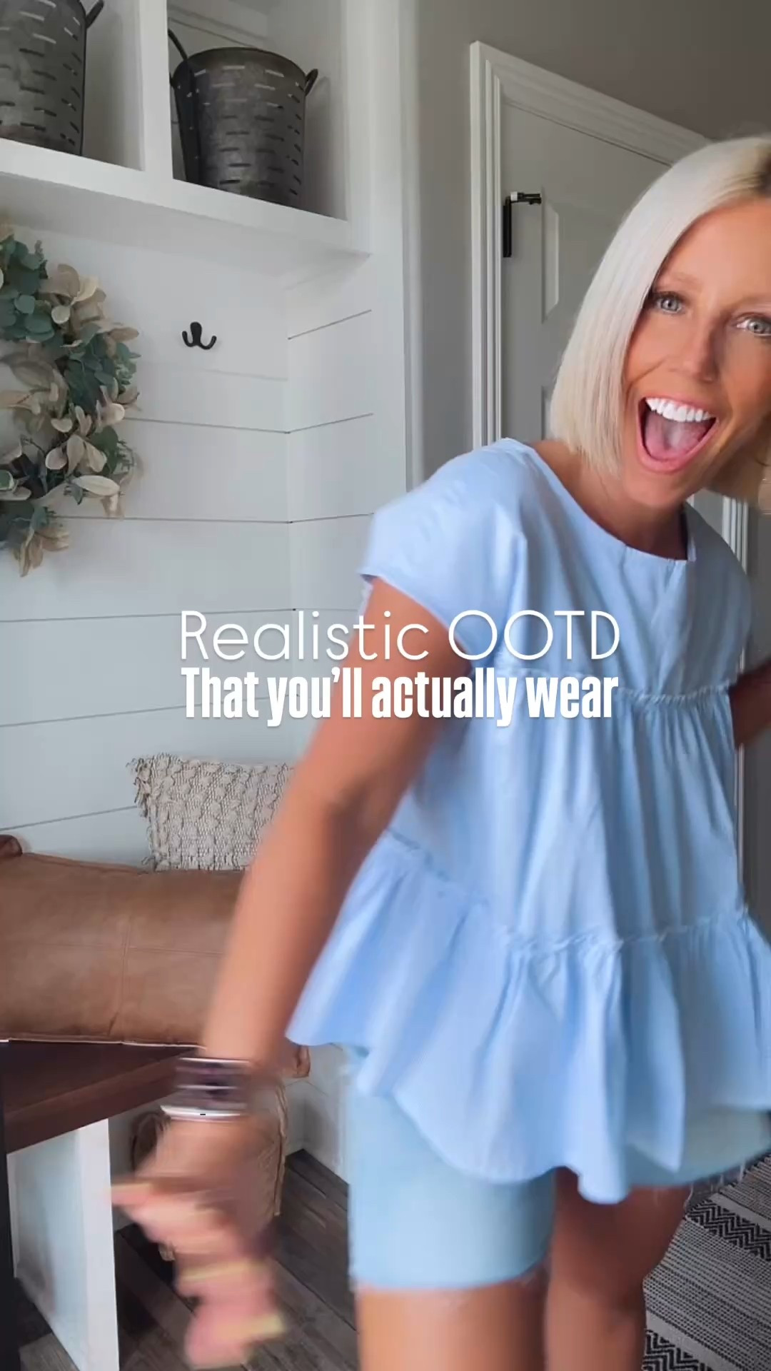 Easy, practical, and comfy summer outfit that you’ll actually wear!!! I love this flowy baby doll style top with the comfiest denim shorts ever!!!
⬇️⬇️⬇️
Top medium (small would have been fine)
Shorts sized up 2 sizes to an 8 for a loose relaxed fit
Sandal sized up 1/2 size 

#LTKStyleTip #LTKFindsUnder50 #LTKSaleAlert