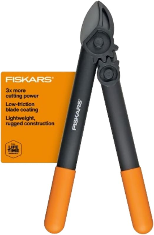 Fiskars 15" PowerGear Super Pruner/Garden Lopper - Sharp Precision-Ground Steel Blade Tree Trimme... | Amazon (US)