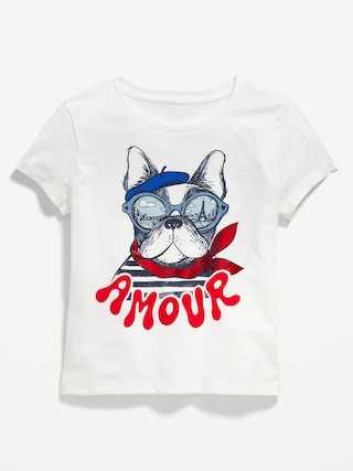 Short-Sleeve Graphic T-Shirt for Girls | Old Navy (US)