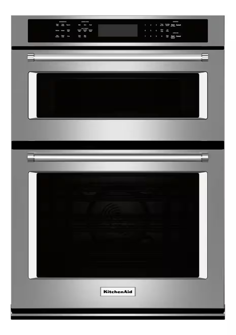 KitchenAid 30" Single Electric Convection Wall Oven with Built-In Microwave Stainless steel KOCE5... | Best Buy U.S.