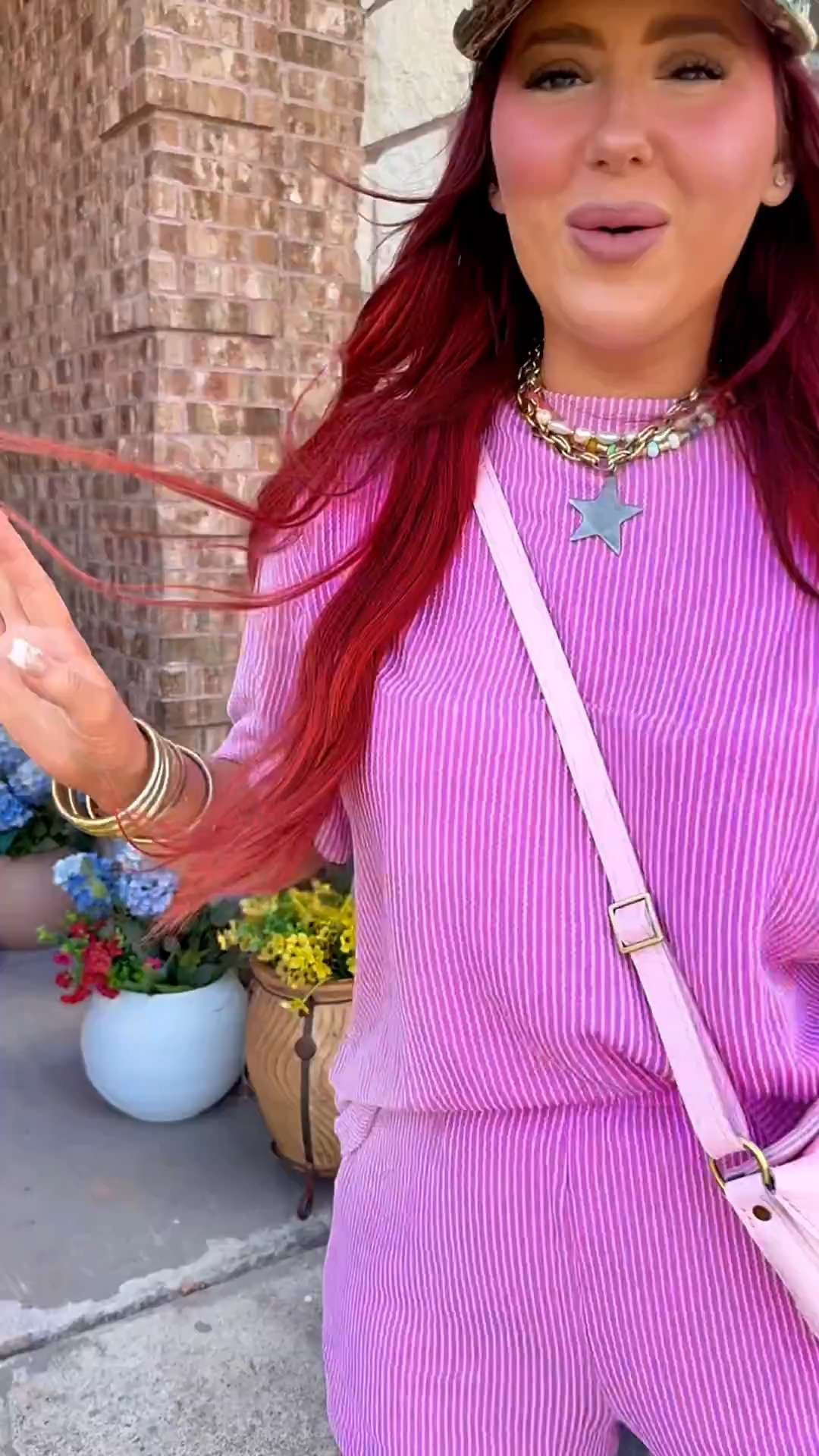 The perfect two piece set for spring and summer! #twopieceset #womenstwopieceset #summerootd #ad 

 #LTKootd #LTKMidsize #LTKTravel