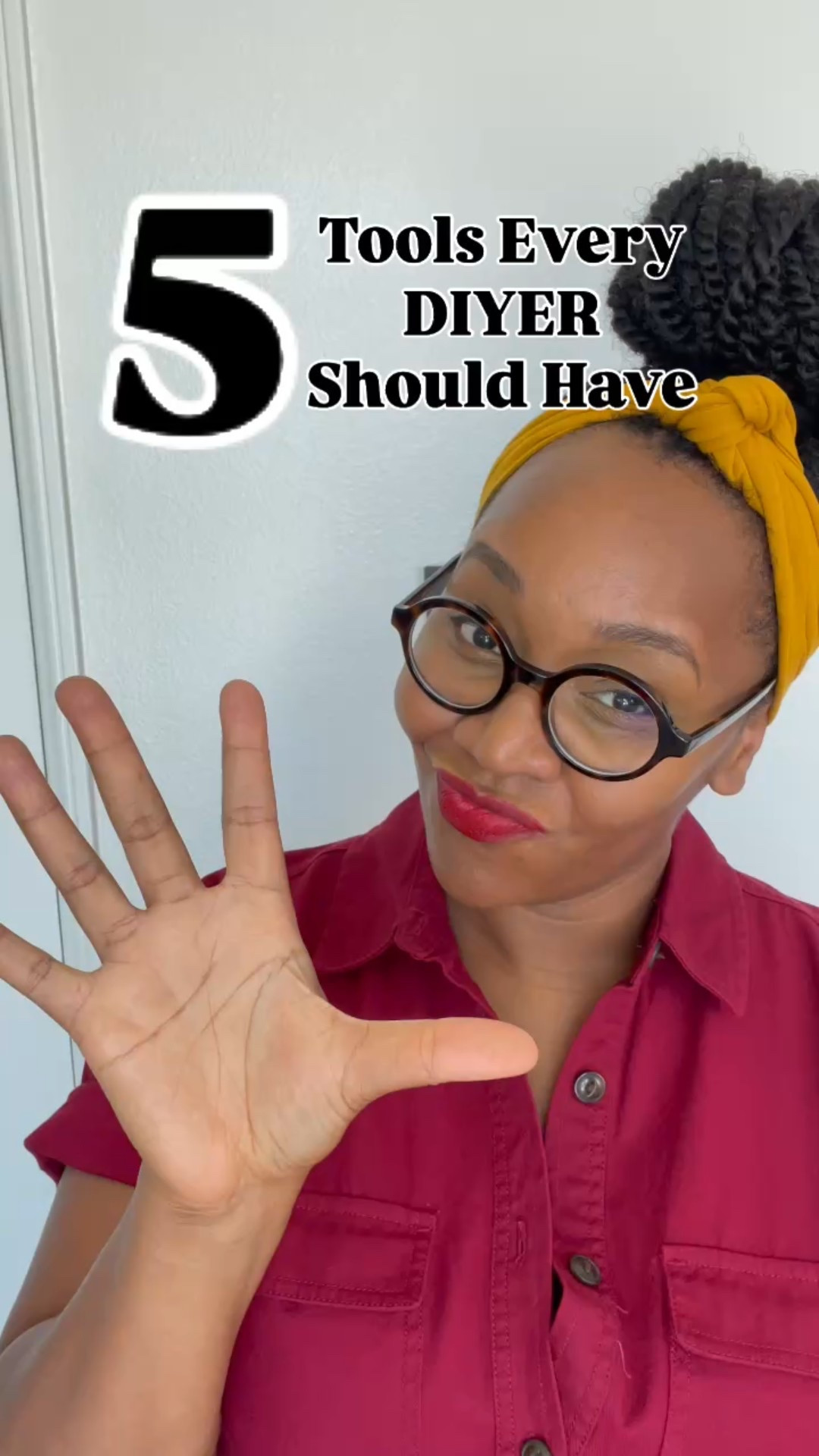 All my aspiring DIY-ers, this one’s for you! Here are the five beginner tools I think you should have in your toolbox [to start]!

1. Measuring Tape
2. Level
3. Safety Goggles 
4. Cordless Drill
5. Hammer



#interiordesigner #diyinteriordesign #diytools #interiorinspo #diyprojects 