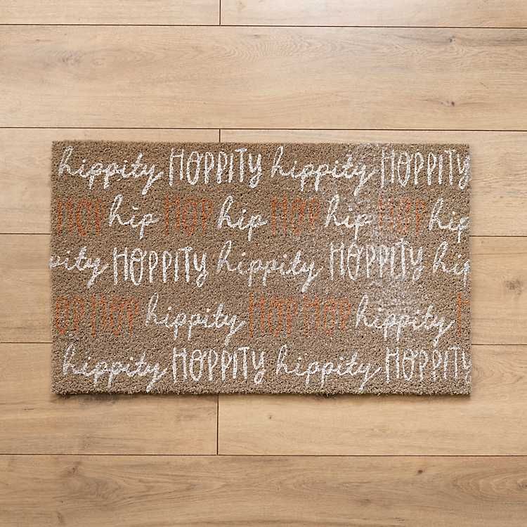 Hippity Hoppity Easter Doormat | Kirkland's Home