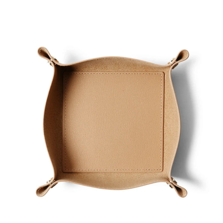Modern Unlined Valet Tray | Leatherology