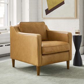 Hamilton Leather Chair | West Elm (US)