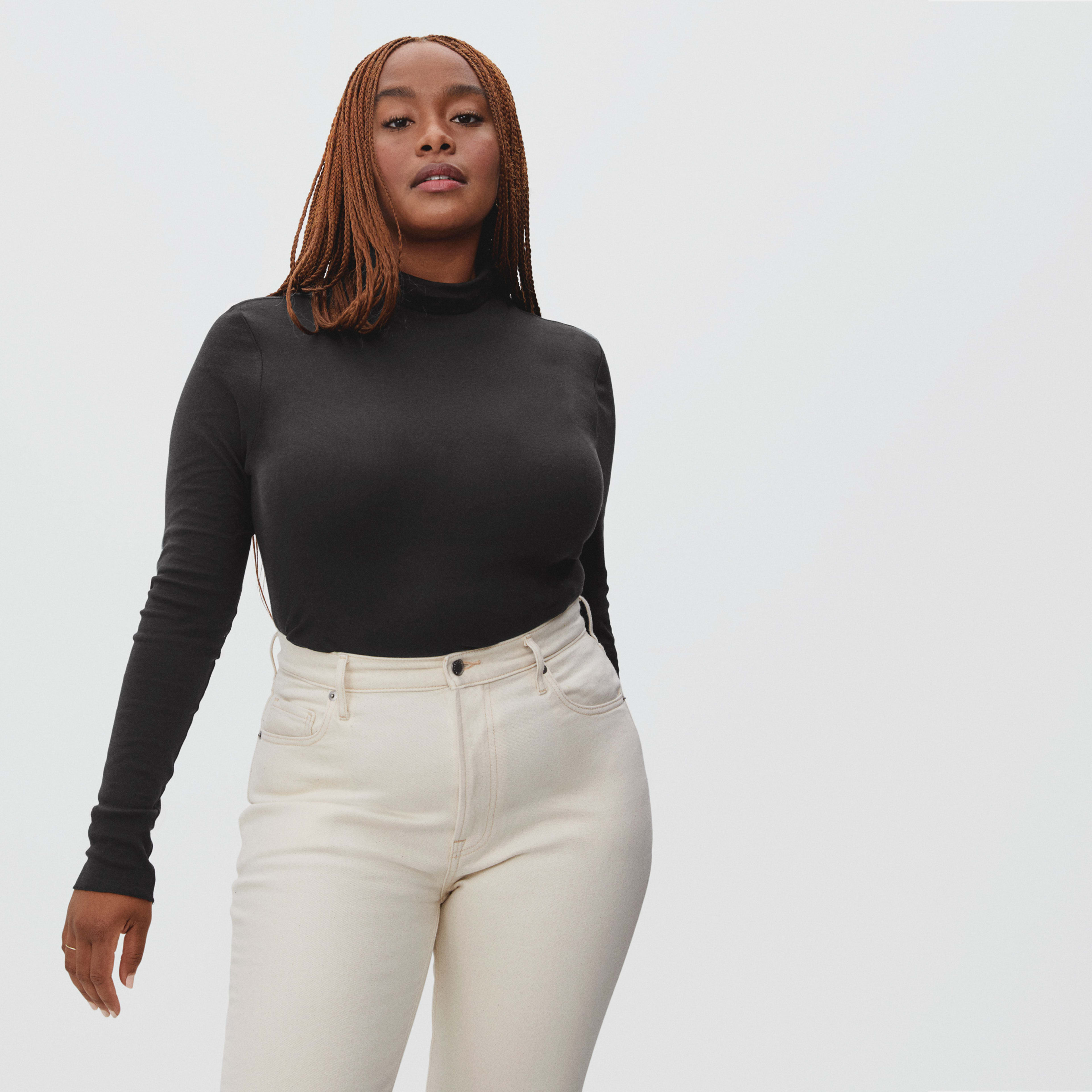 The Organic Cotton Tissue Turtleneck | Everlane