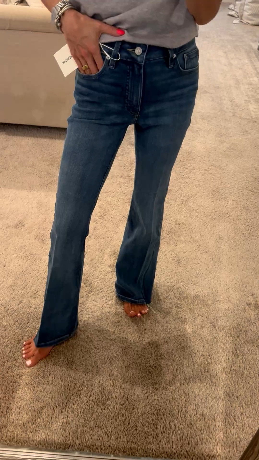Shocked at how good these petite friendly jeans are! They make your booty look amazing and have great stretch wearing size 00

#LTKPetite #LTKSeasonal
