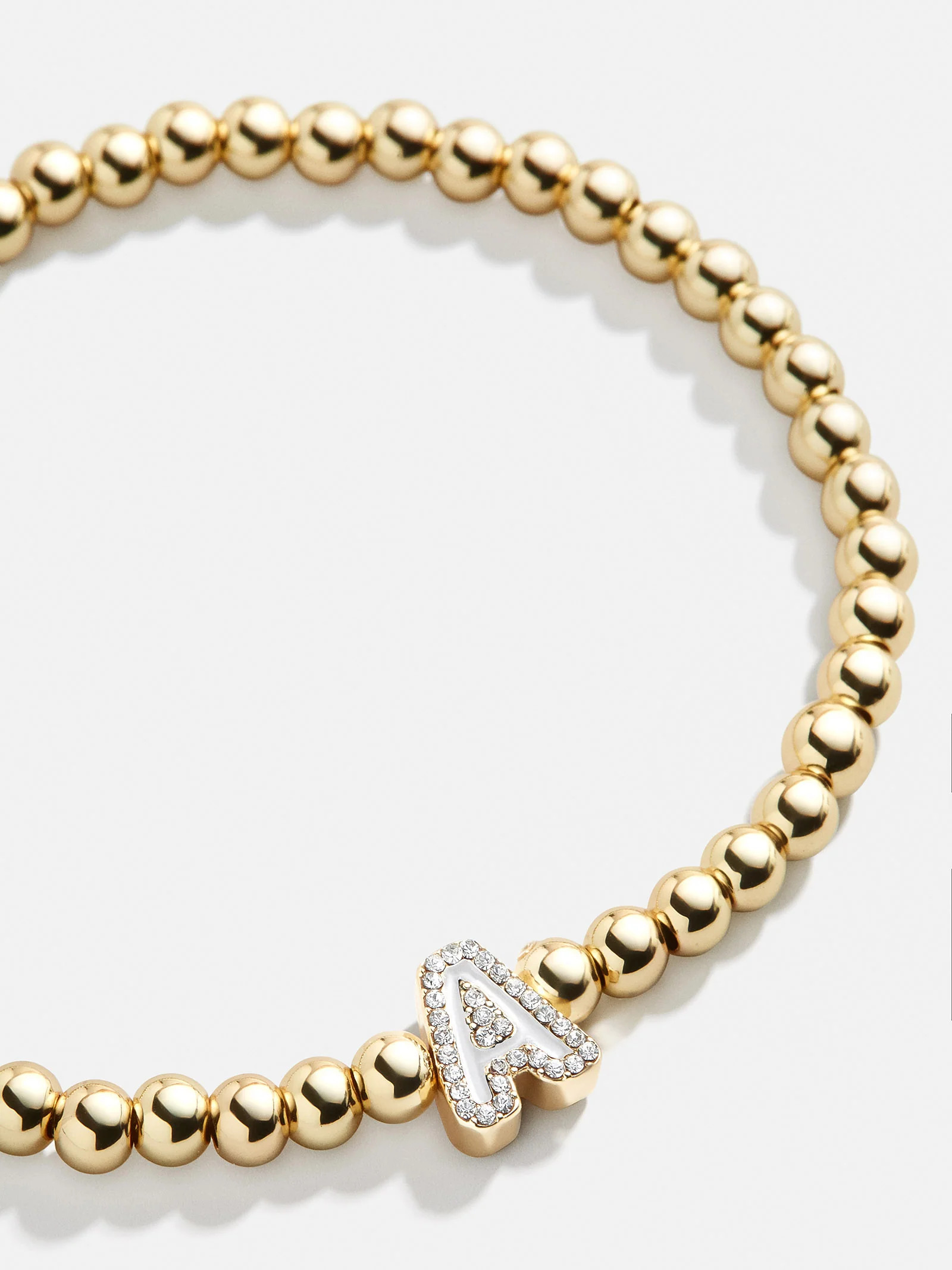 Ellen Initial Pisa Bracelet - Gold | BaubleBar (US)