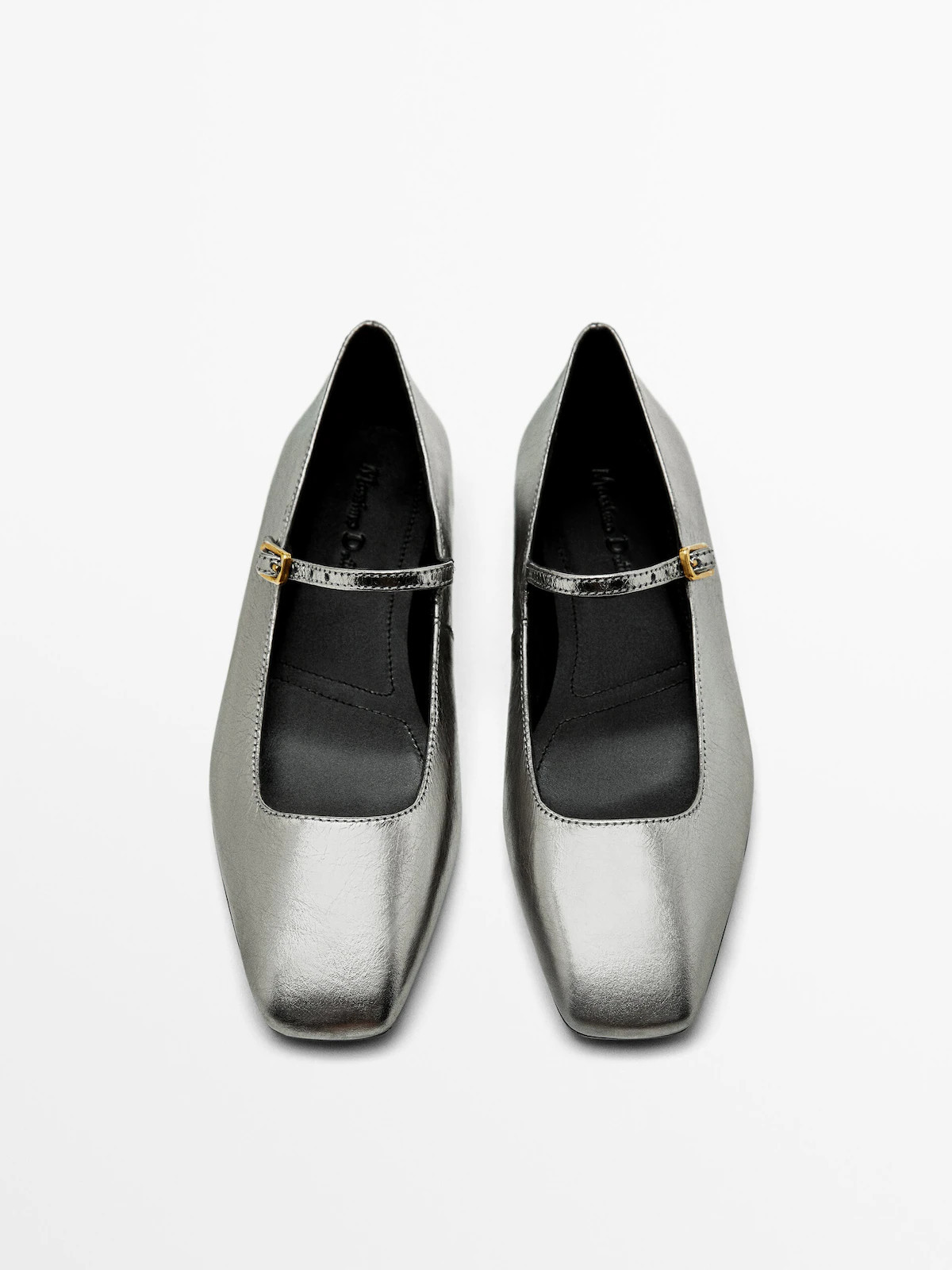 Ballet flats with buckle | Massimo Dutti UK