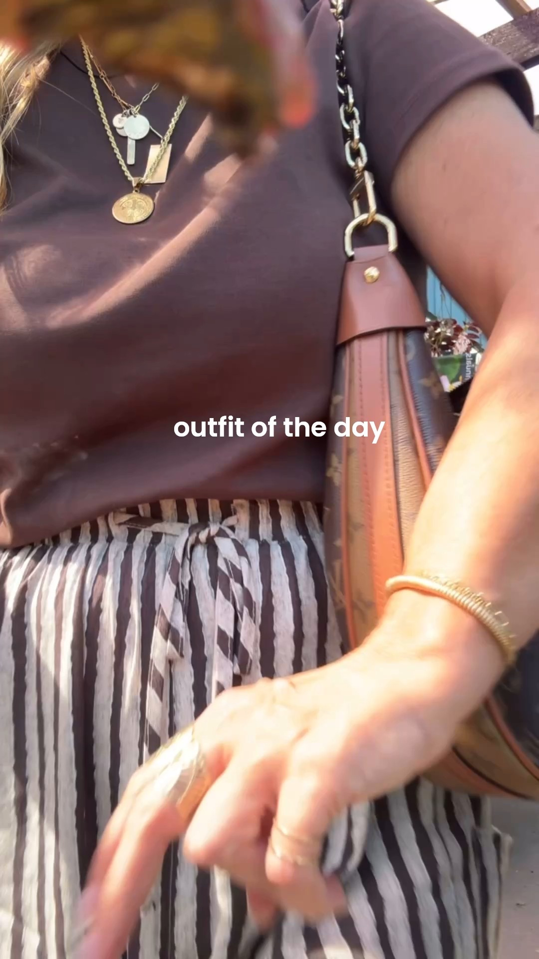 Comfy, casual outfit!!
Love these Amazon pants!! 
They are going to look so cute with a sweater and sneakers too. 
This outfit is perfect for our 95 degree fall day 🤪🍂🍁 wearing size small in both. 

#LTKOver40 #LTKPetite #LTKFindsUnder50