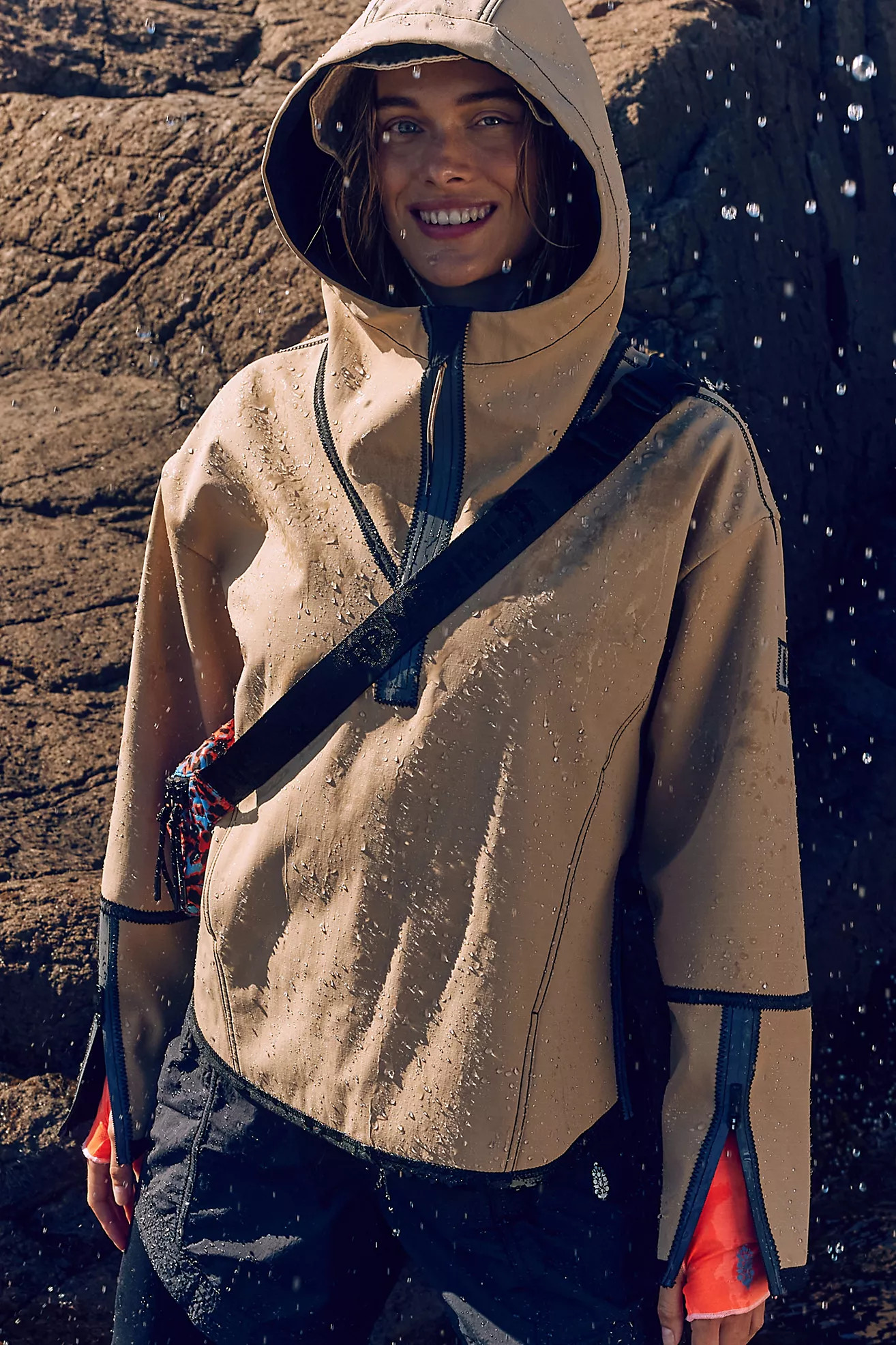 Moon Magic Reflective Rain Pullover | Free People (Global - UK&FR Excluded)