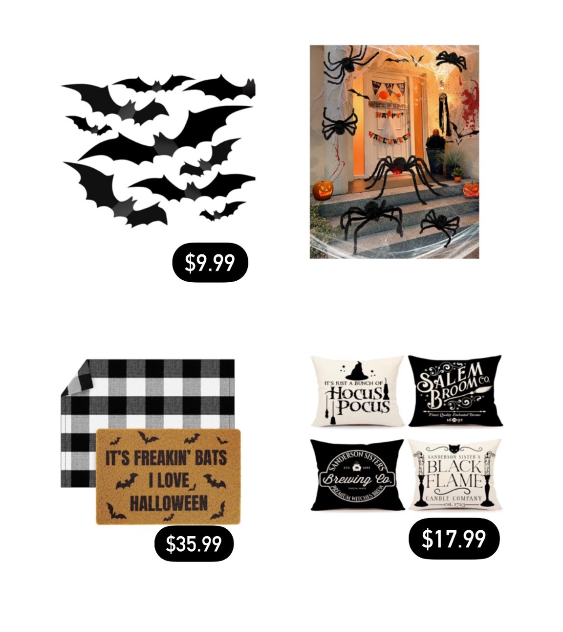 Halloween porch Inspo 
I used these bats last year and  I will definitely use them again this year

#LTKhome #LTKSeasonal