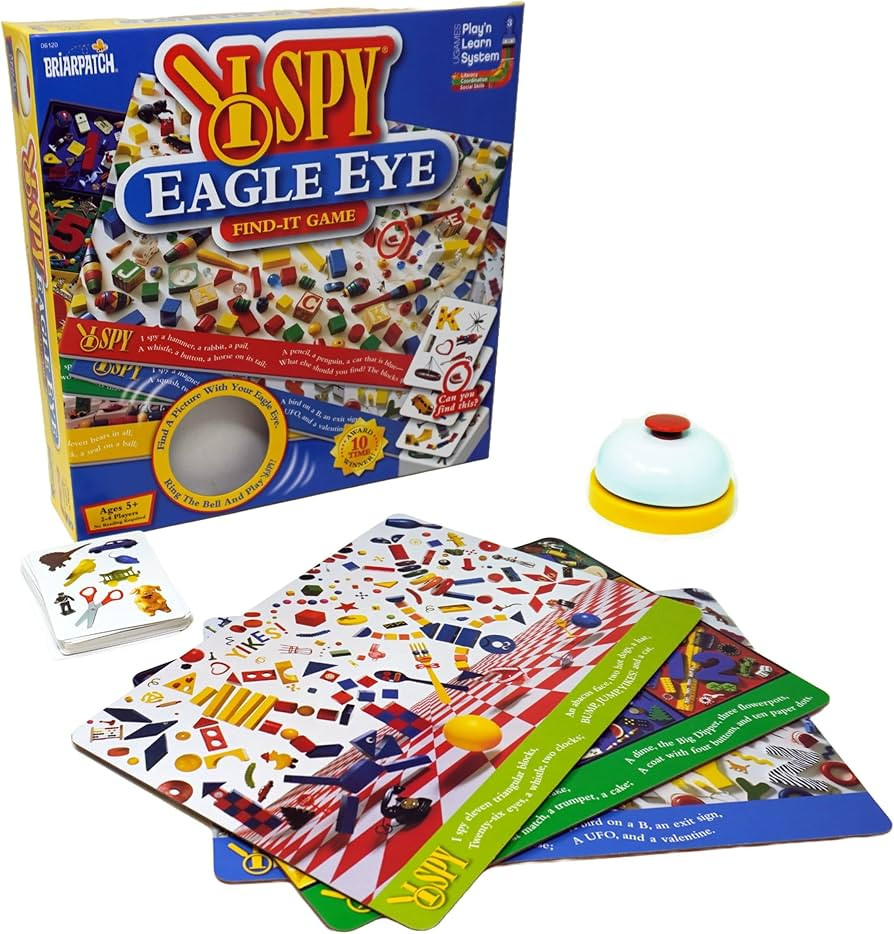 Briarpatch I SPY Eagle Eye Find-It Game - Sharpen Your Senses with Fast, Furious, and Fun Matchin... | Amazon (US)