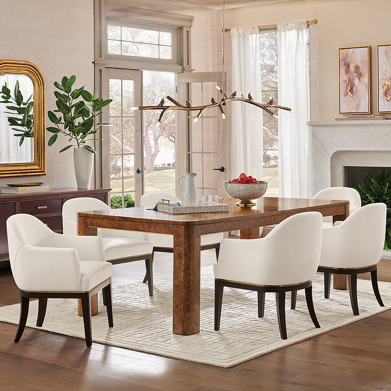 Brando 9-pc. Rectangular Extendable Dining Set - Angelina - Frontgate | Frontgate