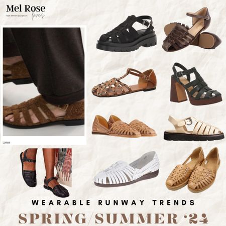 *Look for Less*
Sandal trends from the runway for spring and summer ‘24! The closer toe sandal

This is absolutely one of my favorite shoe trends!

Flats
Summer shoes
Casual shoes


#LTKstyletip #LTKSeasonal #LTKshoecrush