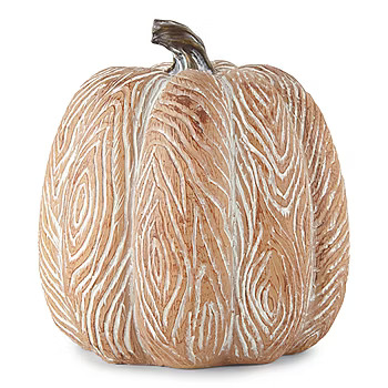 new!Linden Street Golden Harvest Wood Pumpkin Tabletop Decor | JCPenney