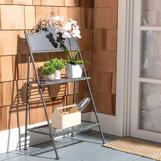 French Country Tiered Plant Stand | Antique Farm House