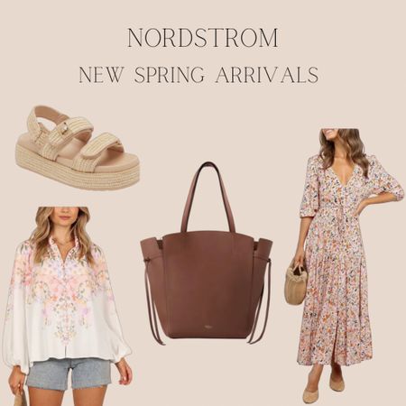 Nordstrom // New Spring Arrivals // Dresses // Blouse// Shoes 

#LTKshoecrush #LTKitbag #LTKSeasonal