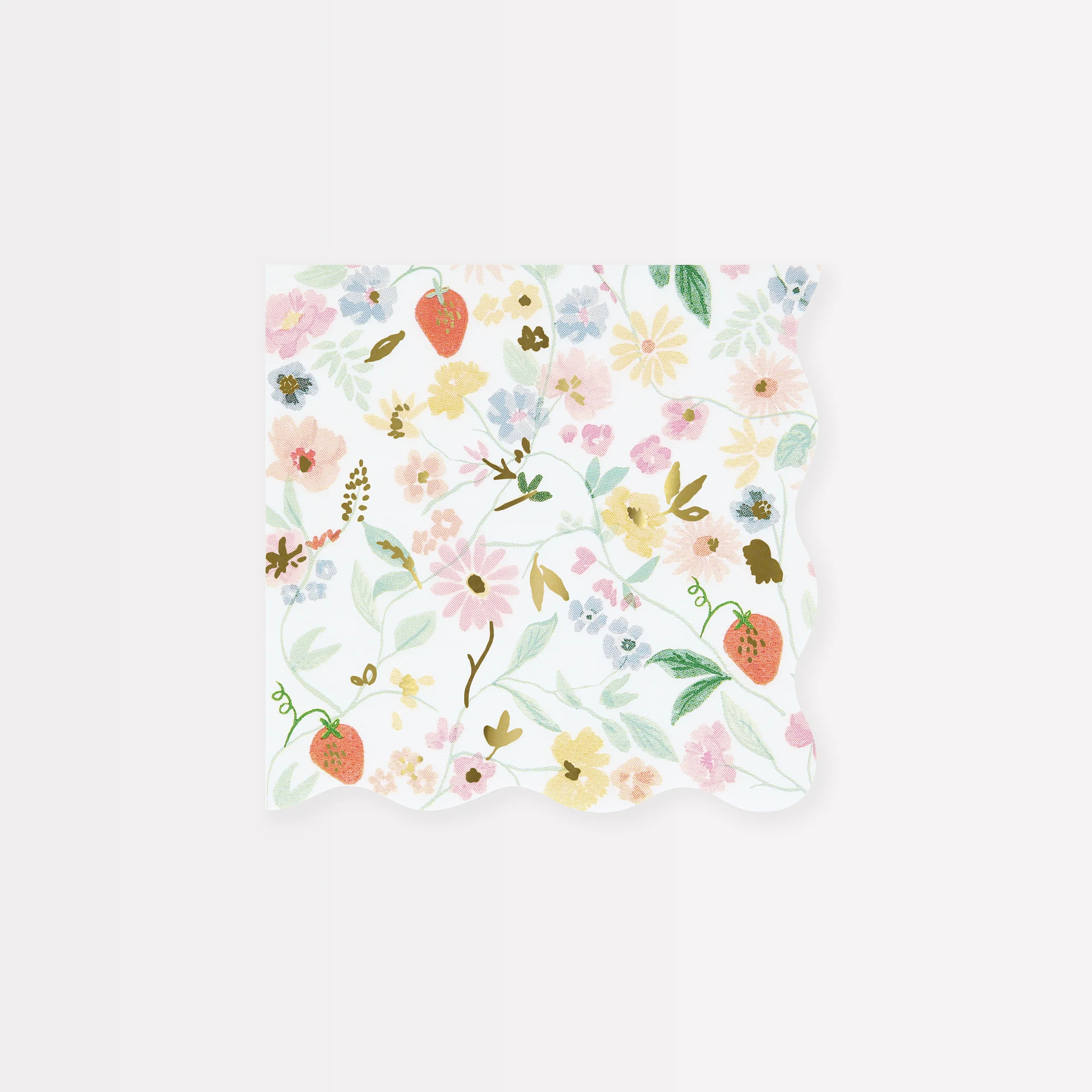 Elegant Floral Small Napkins (x 16) | Meri Meri
