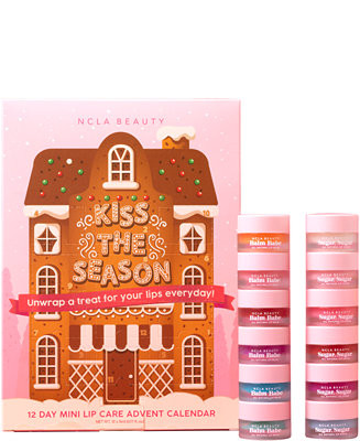 NCLA Beauty 12-Pc. Kiss The Season Mini Lip Care Advent Calendar Set - Macy's | Macy's