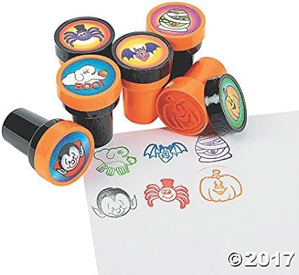 Fun Express Halloween Stamps - 24 per Unit Science Kit | Amazon (US)