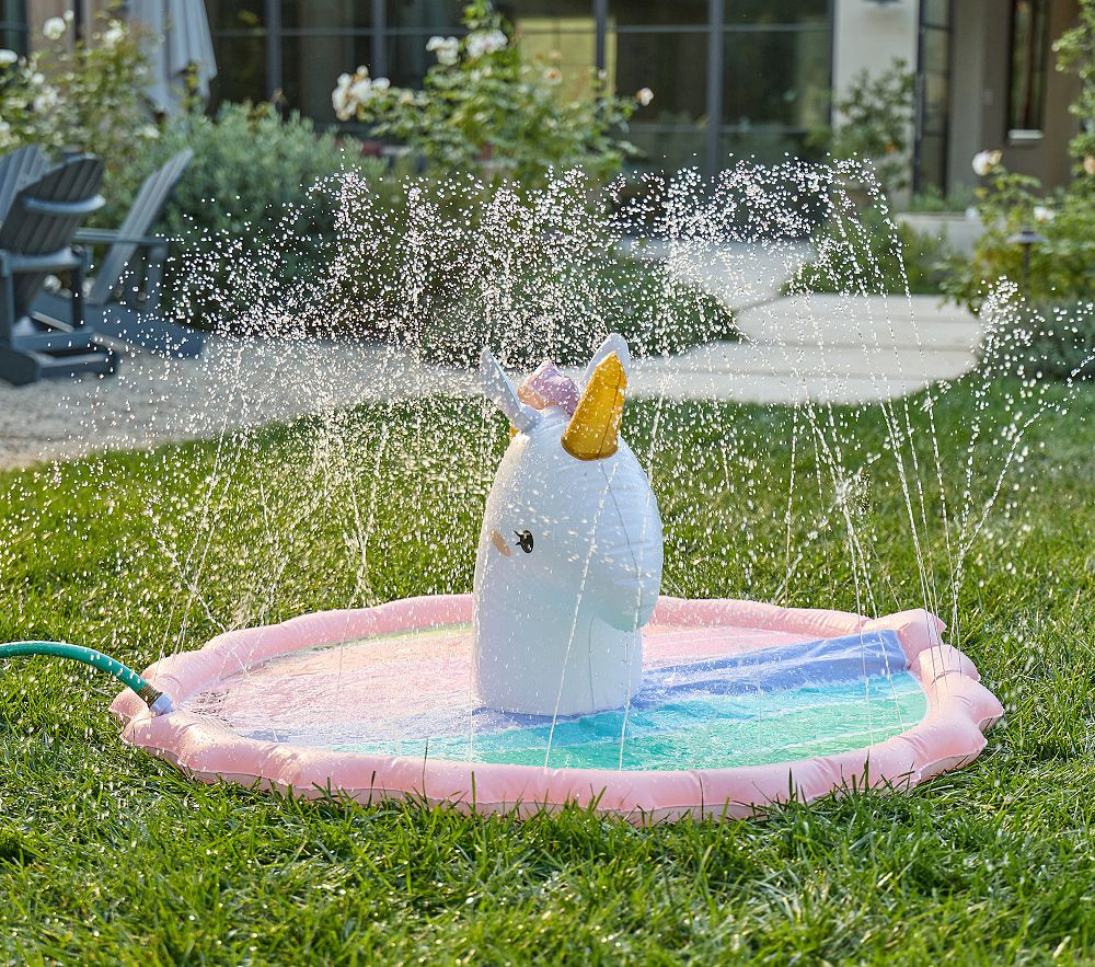 Unicorn Rainbow Splash Pad | Pottery Barn Kids