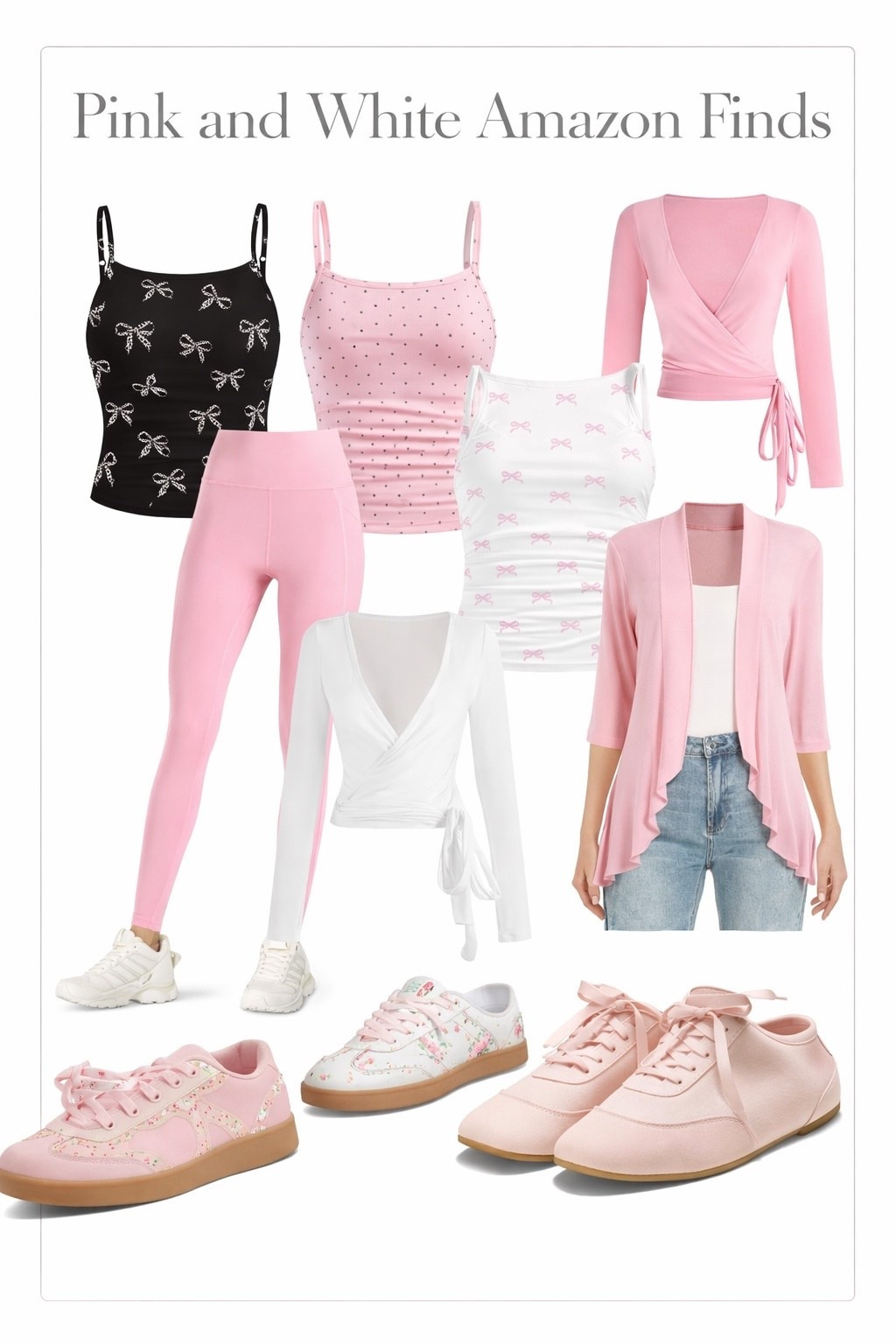 Pink & White Amazon Finds 

#LTKfitnessgoals #LTKootd #LTKSpringSale