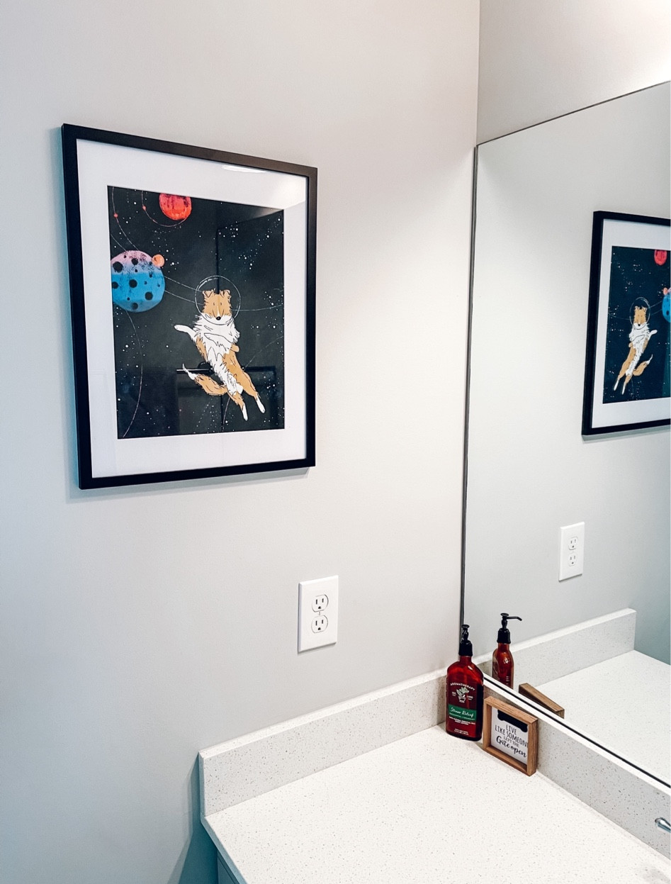 Boys bathroom dog art print 

#LTKhome #LTKfindsunder50 #LTKkids
