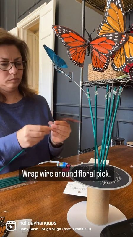 This is how I made my DIY butterfly picks for my Spring tree.

#LTKstyletip #LTKhome #LTKSeasonal