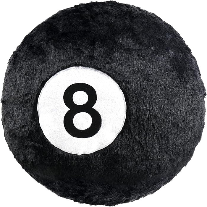 Dripykiaa 8 Ball Throw Pillow, 14" Decorative Pillows Throw Cushion Home Decoration Plush Sporty ... | Amazon (US)
