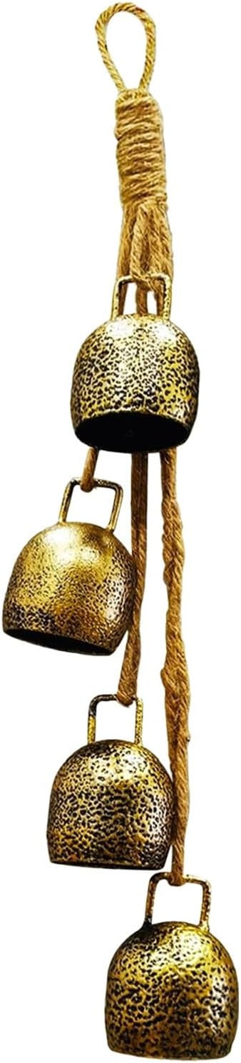 Qiuhdo Ornament,Christmas Ornaments,A String of Copper-Colored Christmas Bells, Used for Christma... | Amazon (CA)