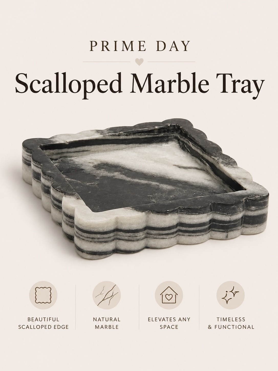 Scalloped Marble Tray Find

I’m a sucker for pretty marble pieces, and this scalloped tray immediately caught my eye. The layered marble detailing and unique shape make it feel like a designer boutique find at a fraction of the price. I love using trays like this on a coffee table, bathroom vanity, kitchen counter, or nightstand to corral everyday items while adding texture and interest. One of those versatile pieces that makes any surface look more styled and intentional.

#primedayfinds #amazonhome #ltkhome #marbledecor #scallopeddecor #designerlookforless #modernorganic #neutralhome #coffeetablestyling #bathroomdecor #homedecorfinds #mysweetsavannah

#LTKHome #LTKSaleAlert